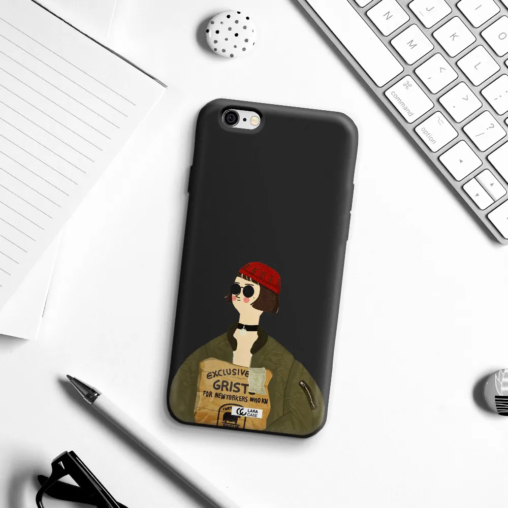Mathilda Apple iPhone 6 Silicone black Case