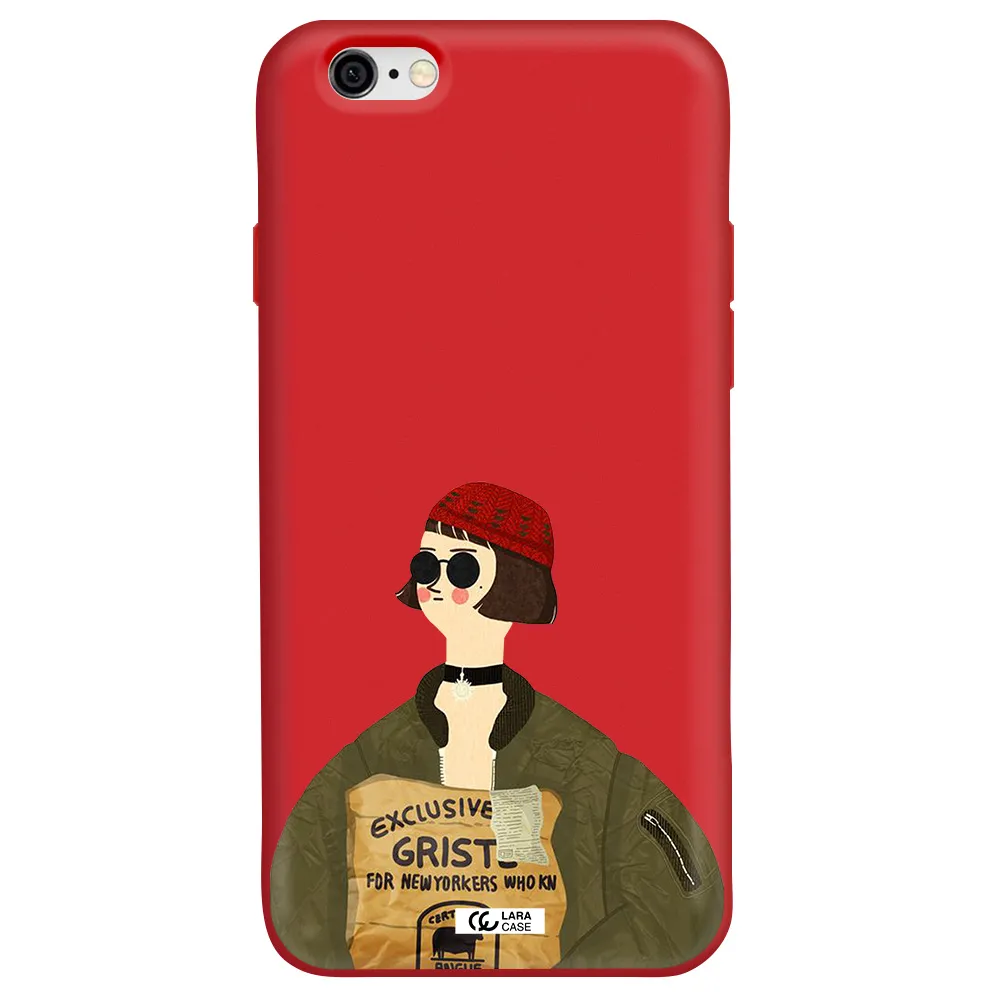 Mathilda Apple iPhone 6 Silicone Imperial Red Case