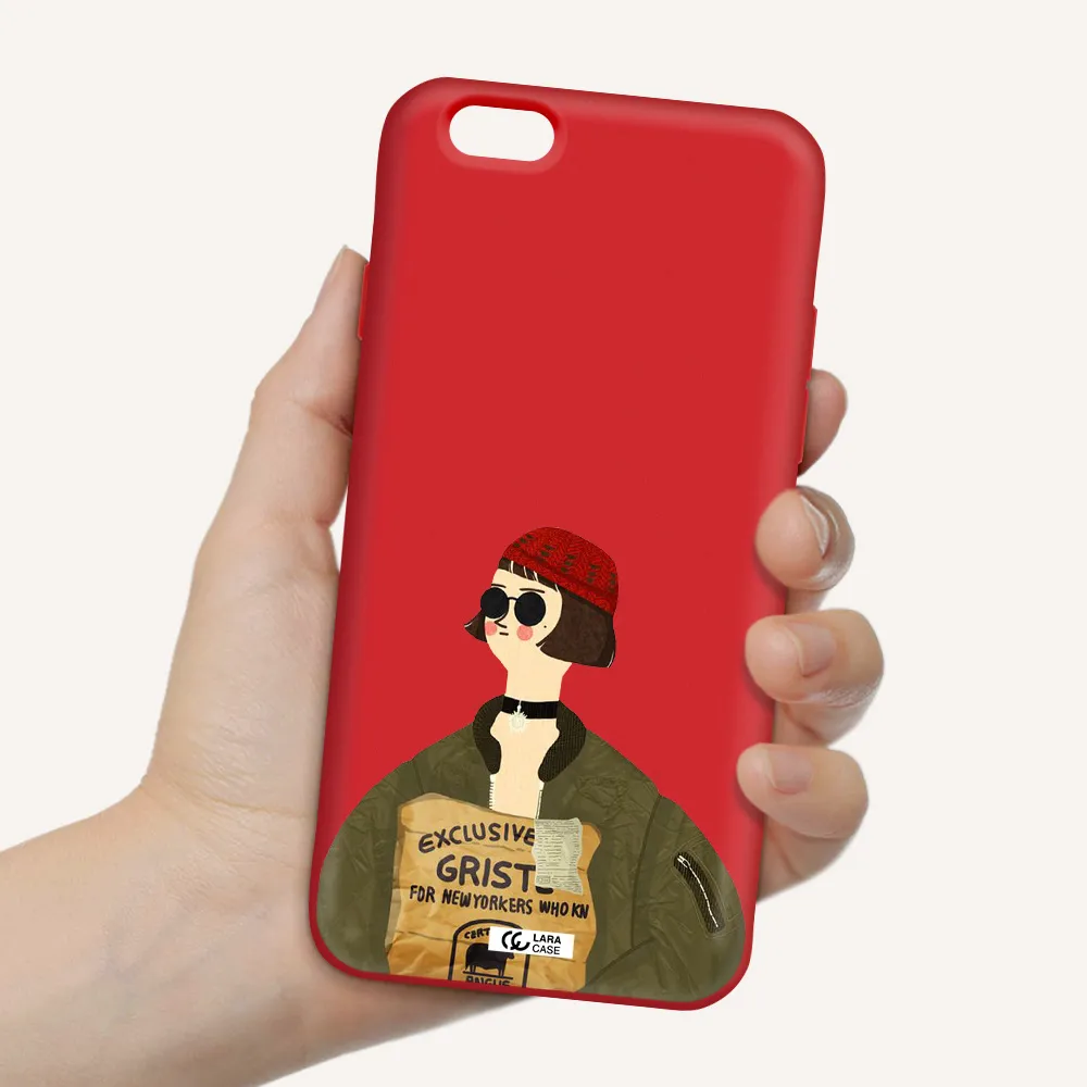 Mathilda Apple iPhone 6 Silicone Imperial Red Case