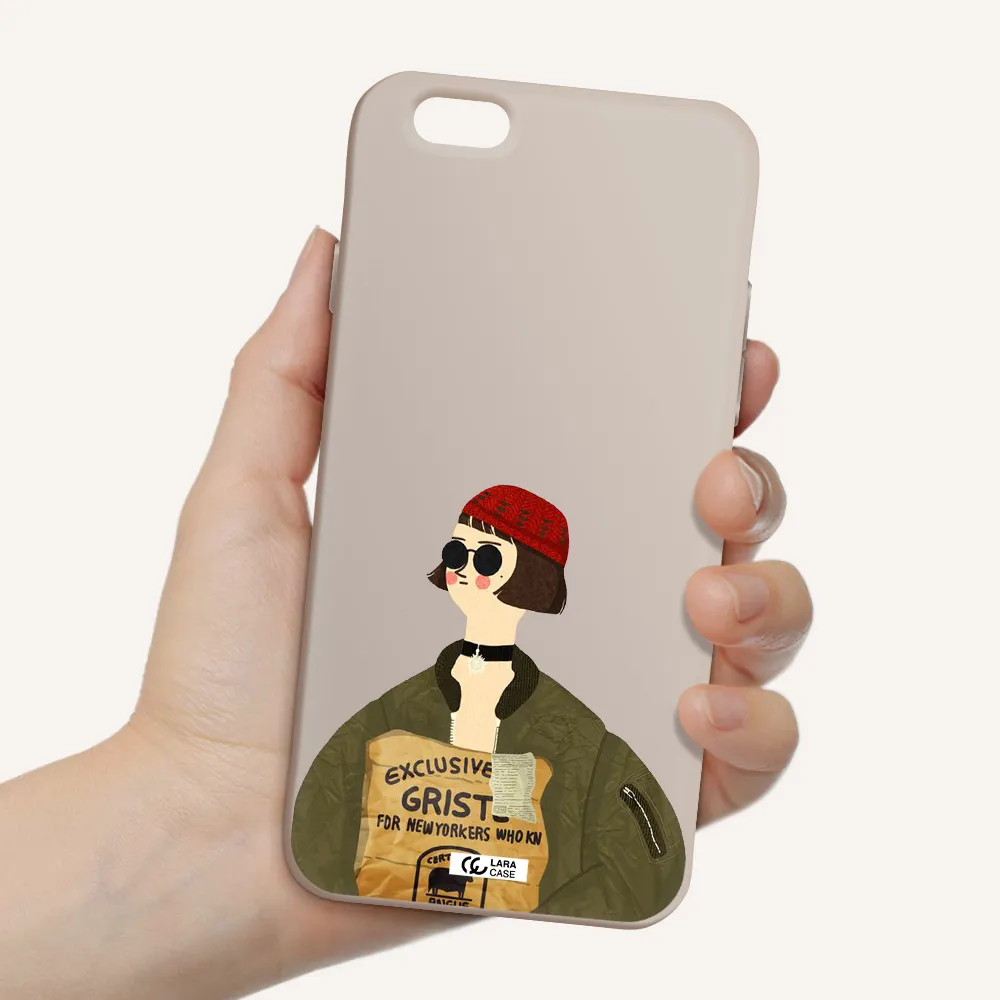 Mathilda Apple iPhone 6 Silicone Stone Case