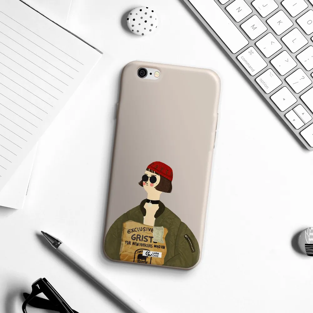 Mathilda Apple iPhone 6 Silicone Stone Case