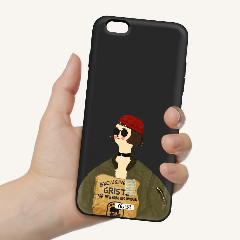 Mathilda Apple iPhone 6S Silicone black Case