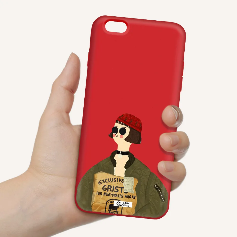 Mathilda Apple iPhone 6S Silicone Imperial Red Case