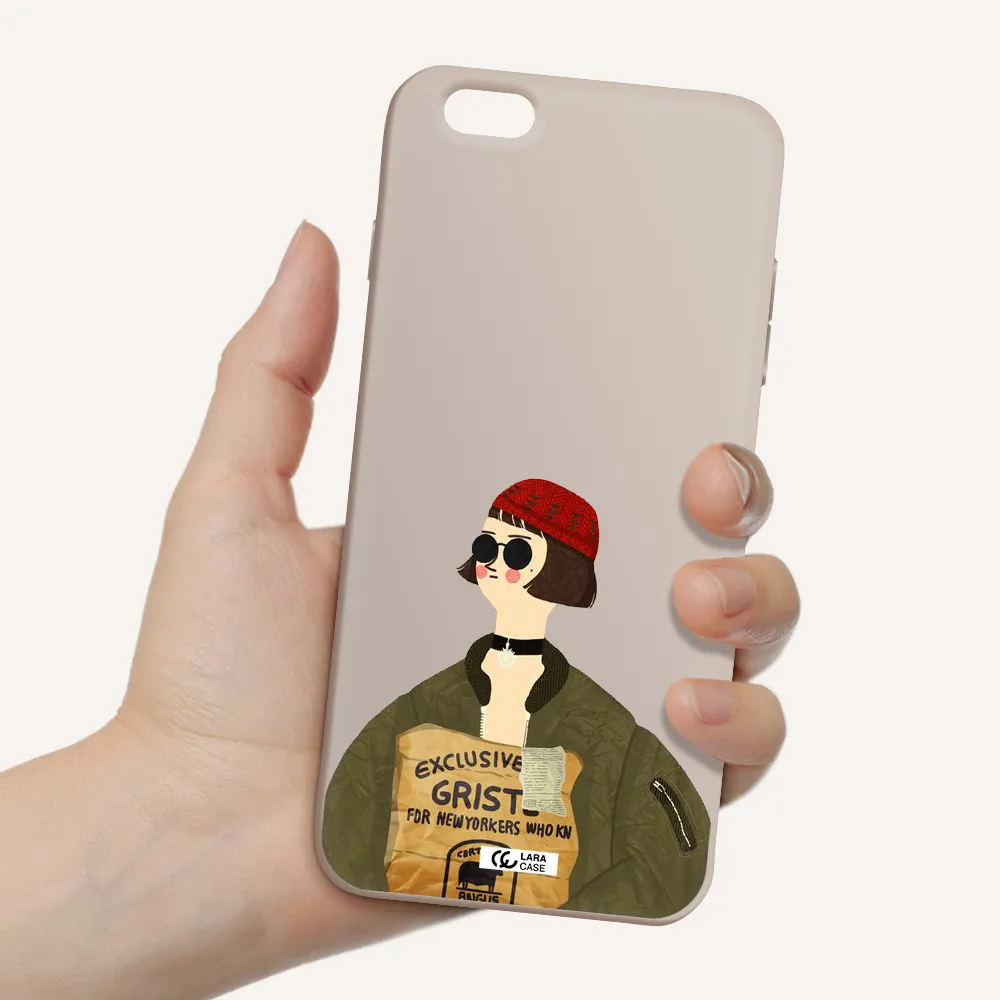 Mathilda Apple iPhone 6S Silicone Stone Case