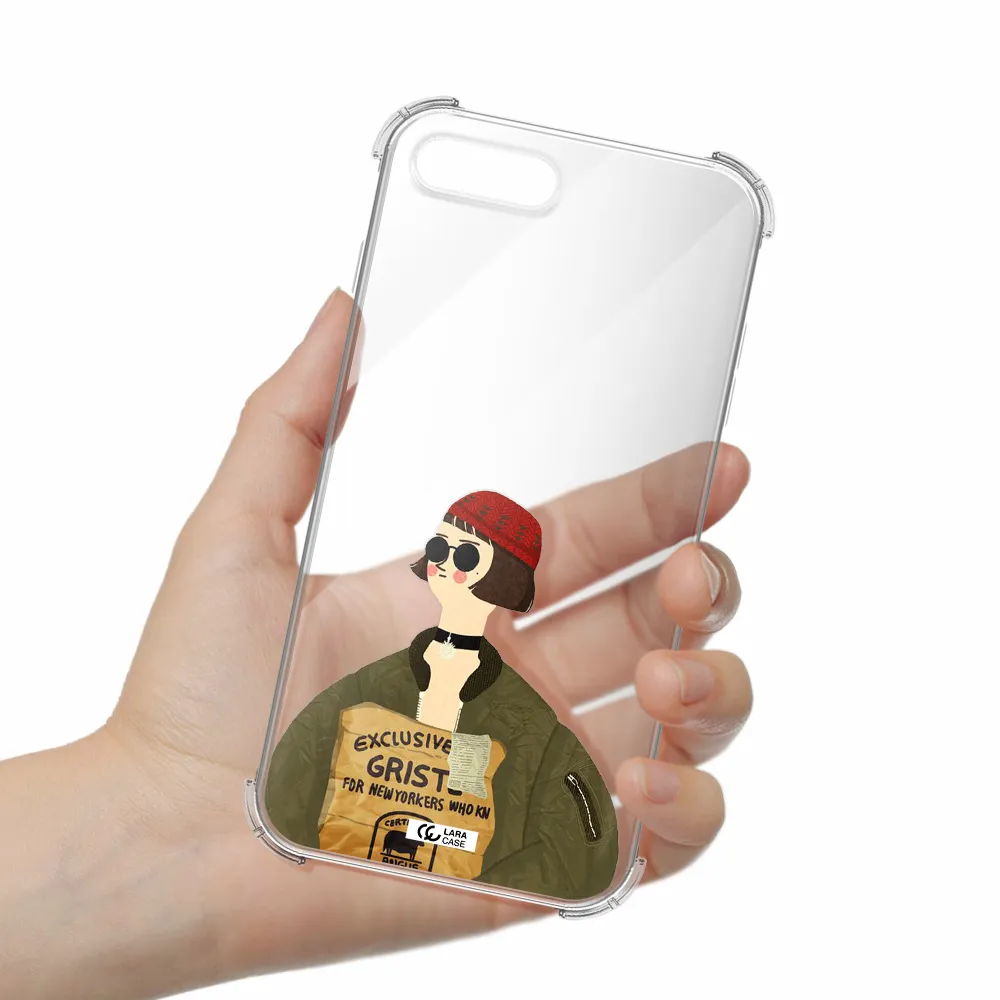 Mathilda Apple iPhone 7 plus Clear PC Case