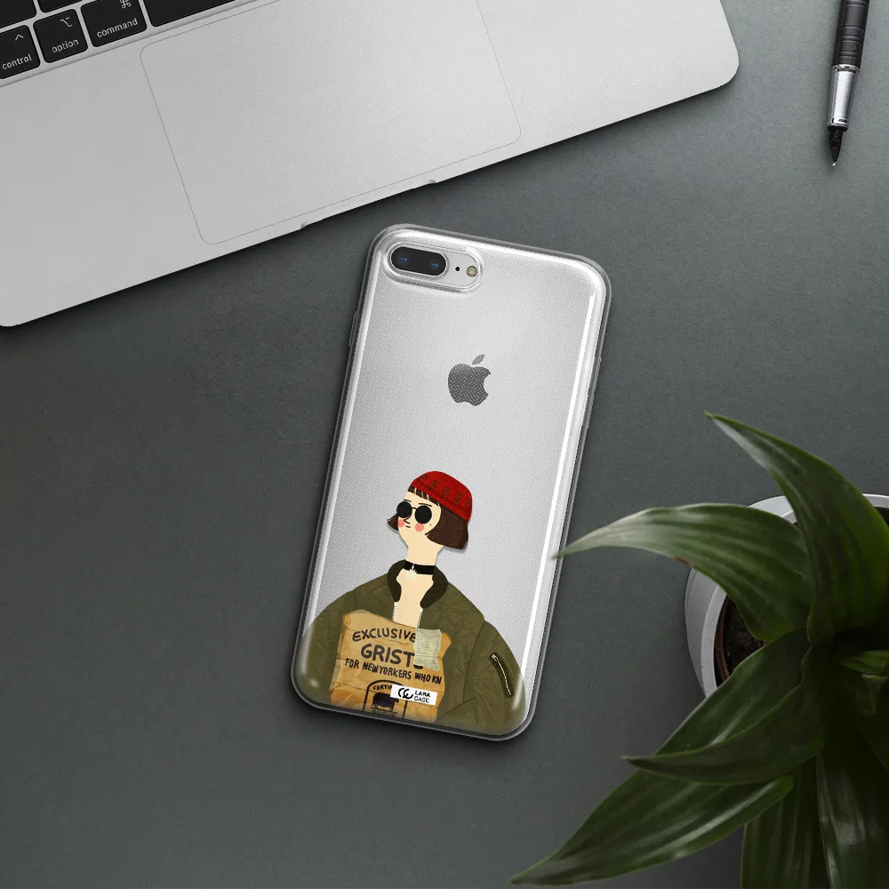 Mathilda Apple iPhone 7 plus Clear TPU Case