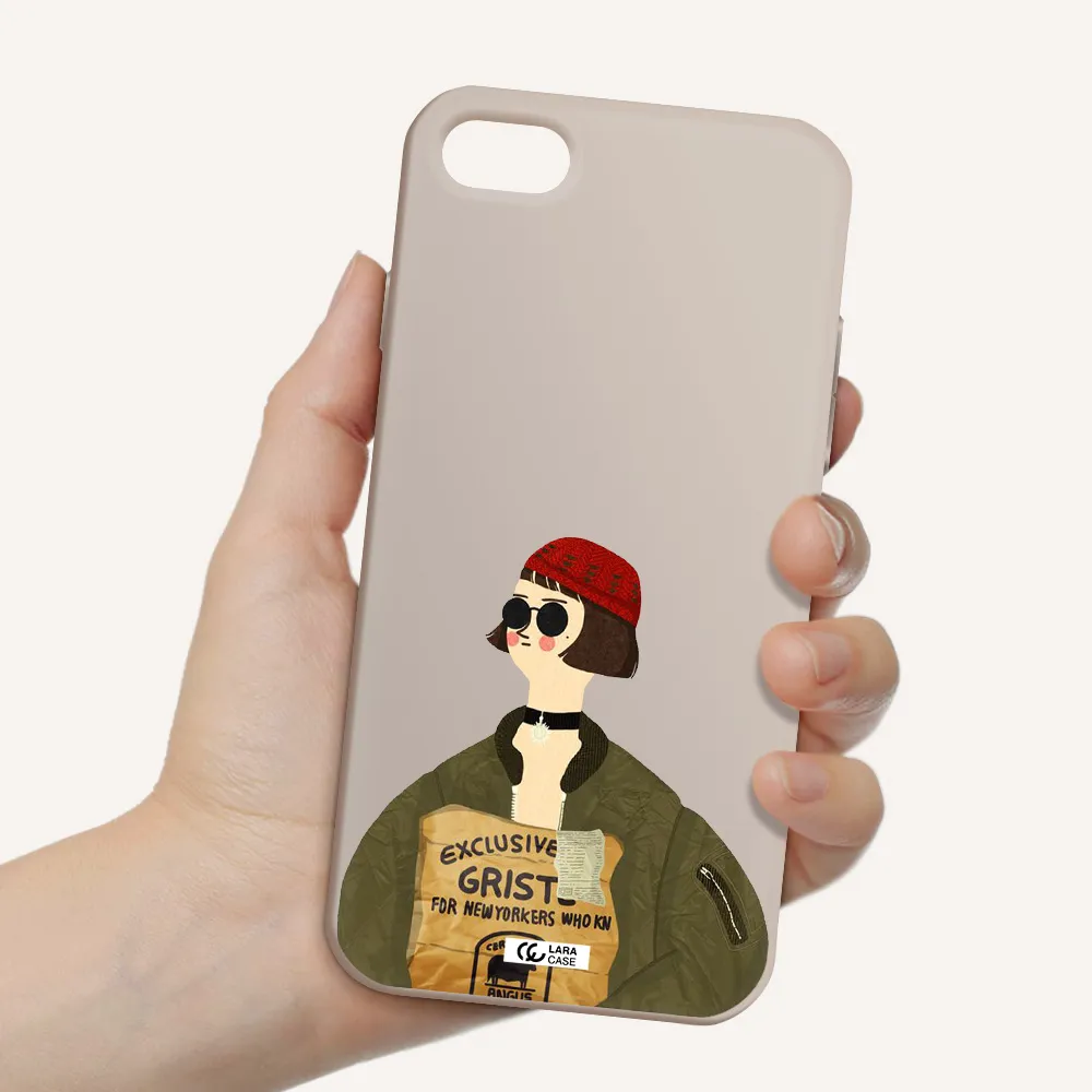 Mathilda Apple iPhone 7 Silicone Stone Case