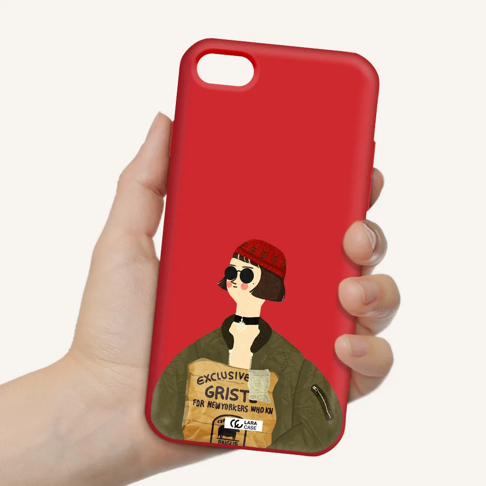 Mathilda Apple iPhone 8 Silicone Imperial Red Case