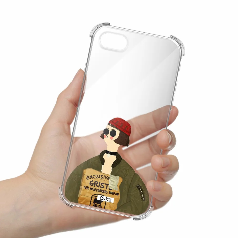 Mathilda Apple iPhone se 2020 Clear PC Case