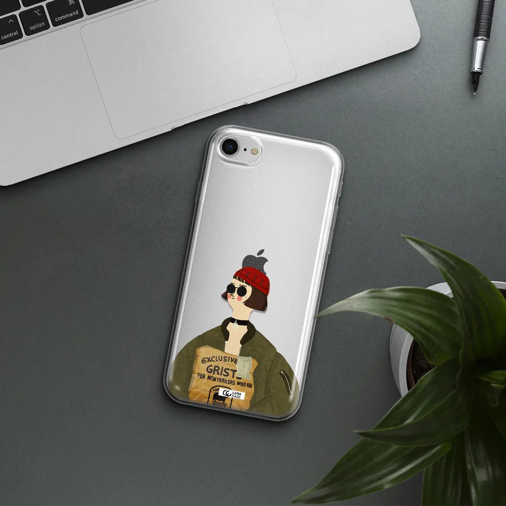 Mathilda Apple Iphone Se 2020 Clear Tpu Case