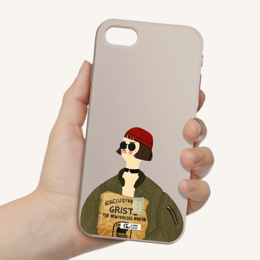 Mathilda Apple iPhone se 2020 Silicone Stone Case