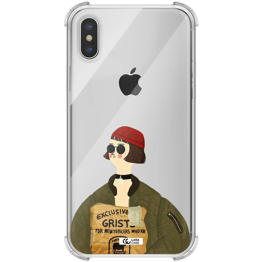 Mathilda Apple iPhone X Clear PC Case
