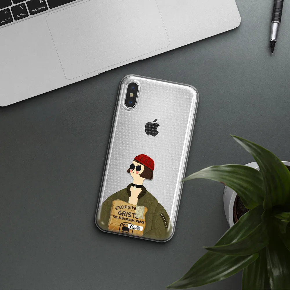 Mathilda Apple iPhone XS Clear TPU Case
