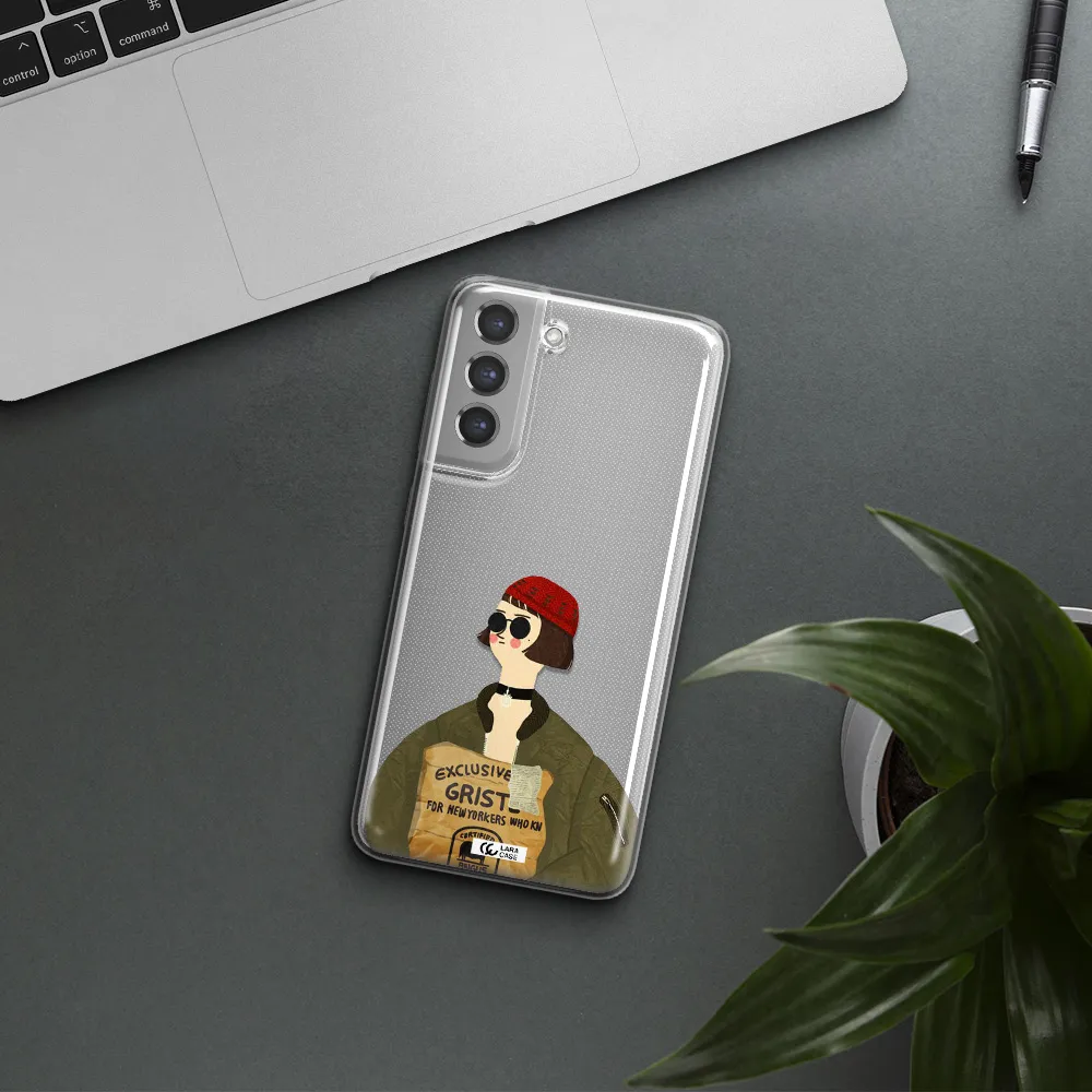 Mathilda Samsung A21 Fe Clear TPU Case