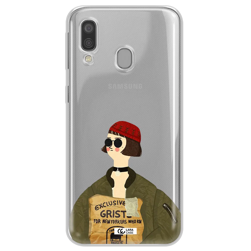 Mathilda Samsung A40 Clear TPU Case