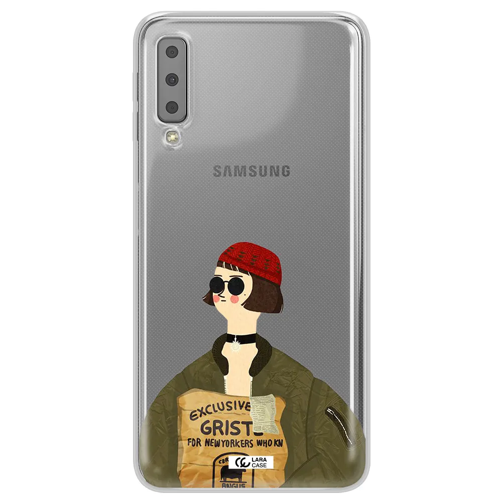 Mathilda Samsung A7 2018 Clear TPU Case