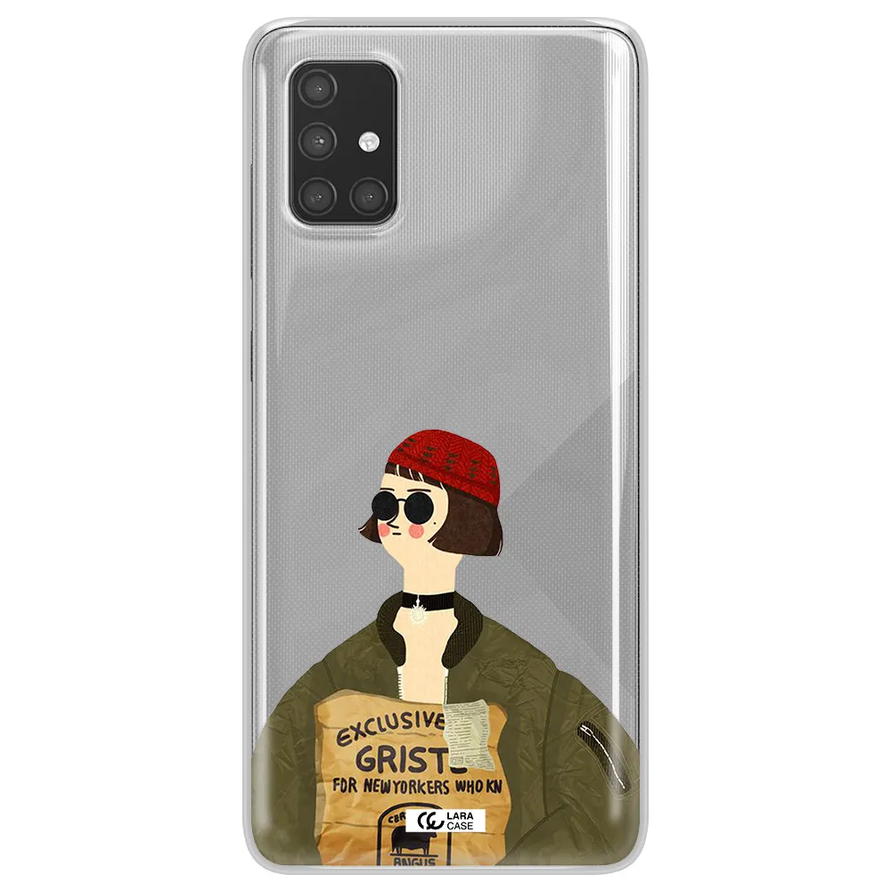 Mathilda Samsung A71 Clear TPU Case