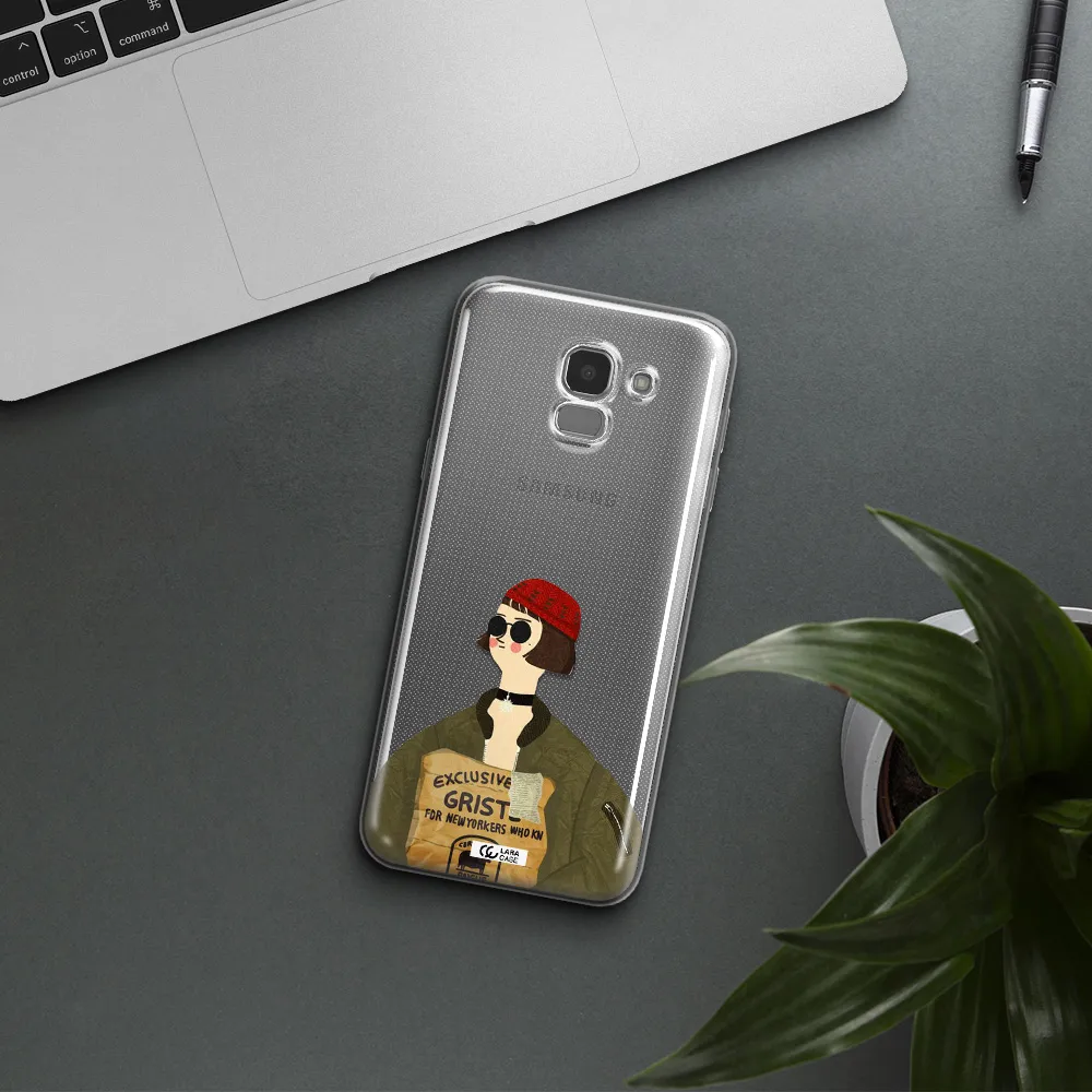 Mathilda Samsung J6 Clear TPU Case