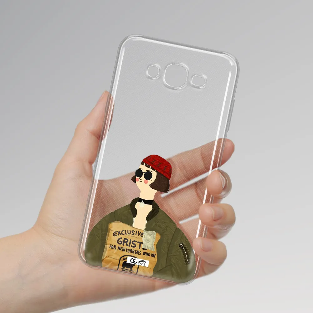 Mathilda Samsung J7 2015 Clear TPU Case
