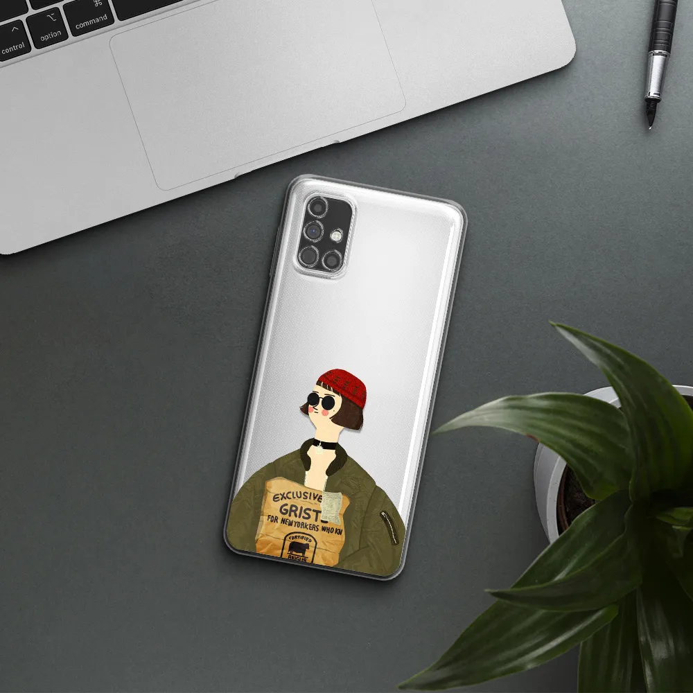 Mathilda Samsung M31S Clear TPU Case