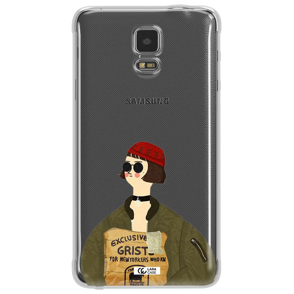 Mathilda Samsung Note 4 Clear TPU Case