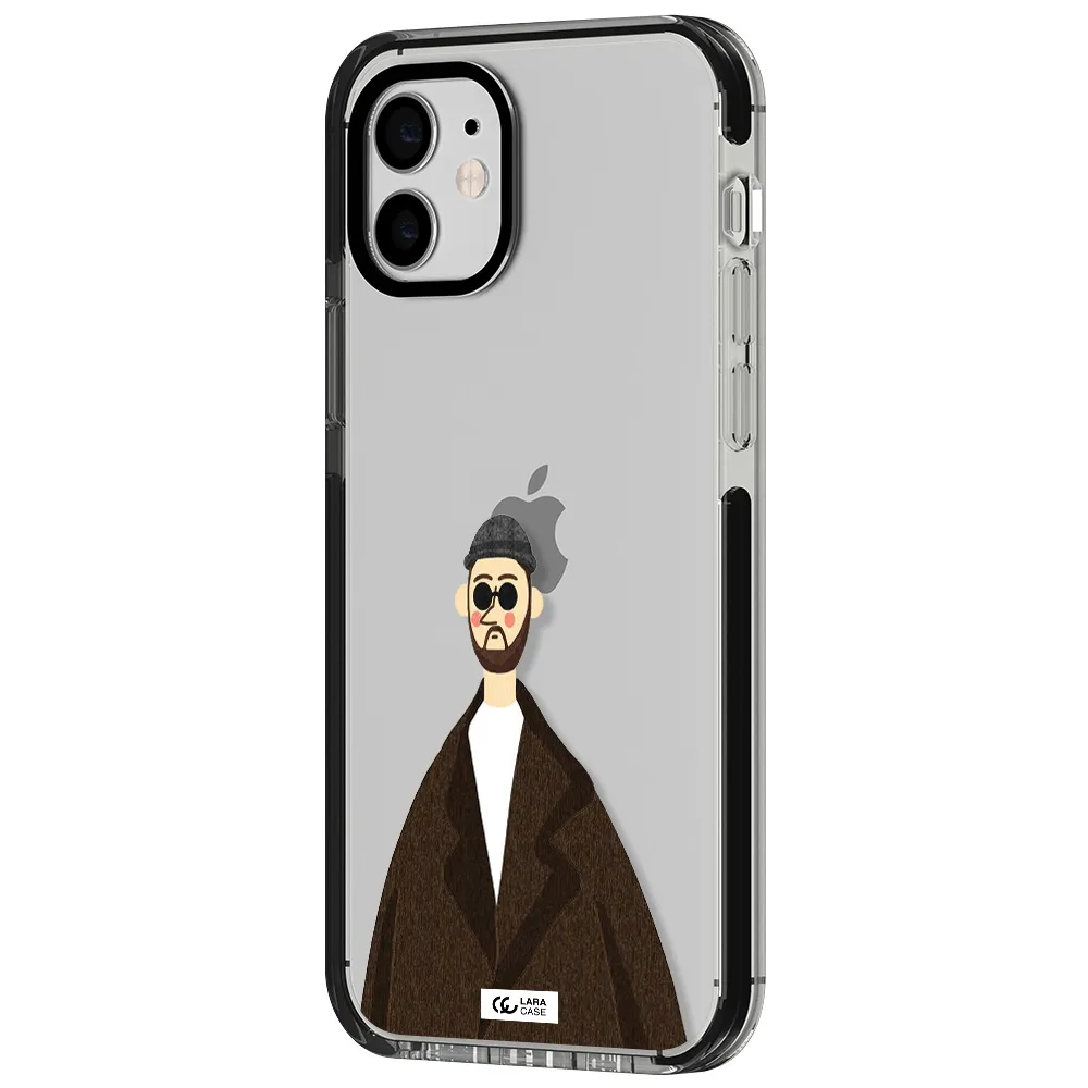 Leon Apple iPhone 11 impact black border Case