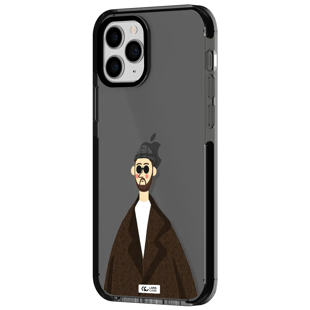Leon Apple iPhone 11 pro impact Smoke Black Case