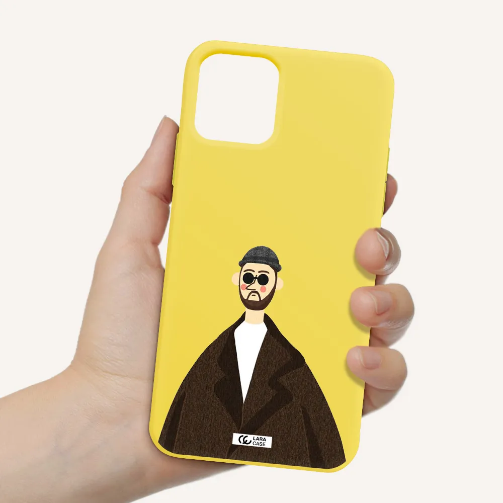 Leon Apple iPhone 11 pro max Silicone canary yellow Case