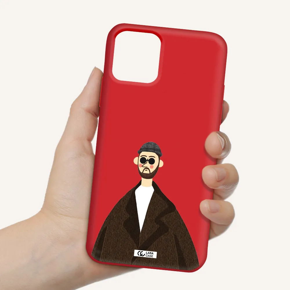 Leon Apple iPhone 11 pro max Silicone Imperial Red Case