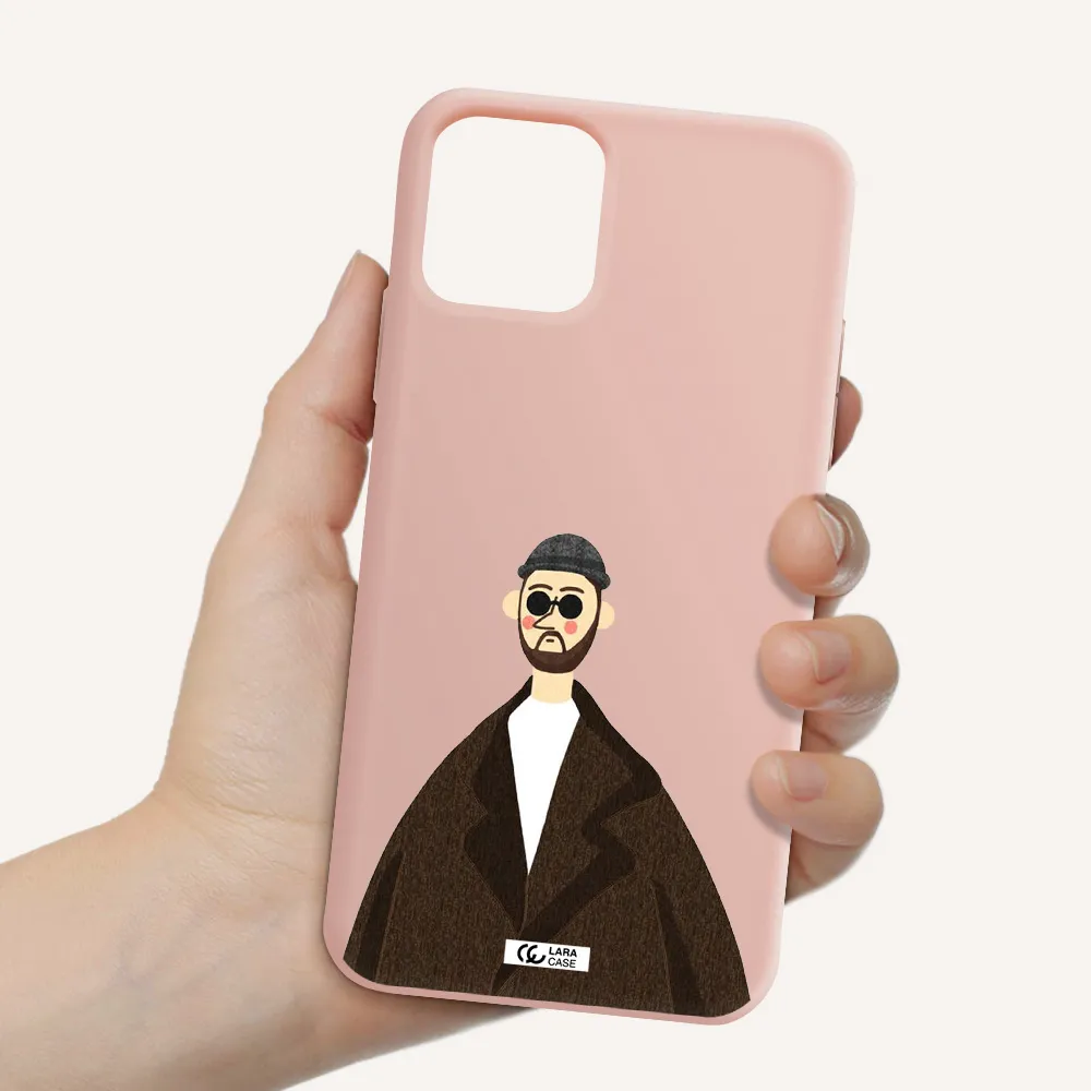 Leon Apple iPhone 11 pro max Silicone pastel pink Case