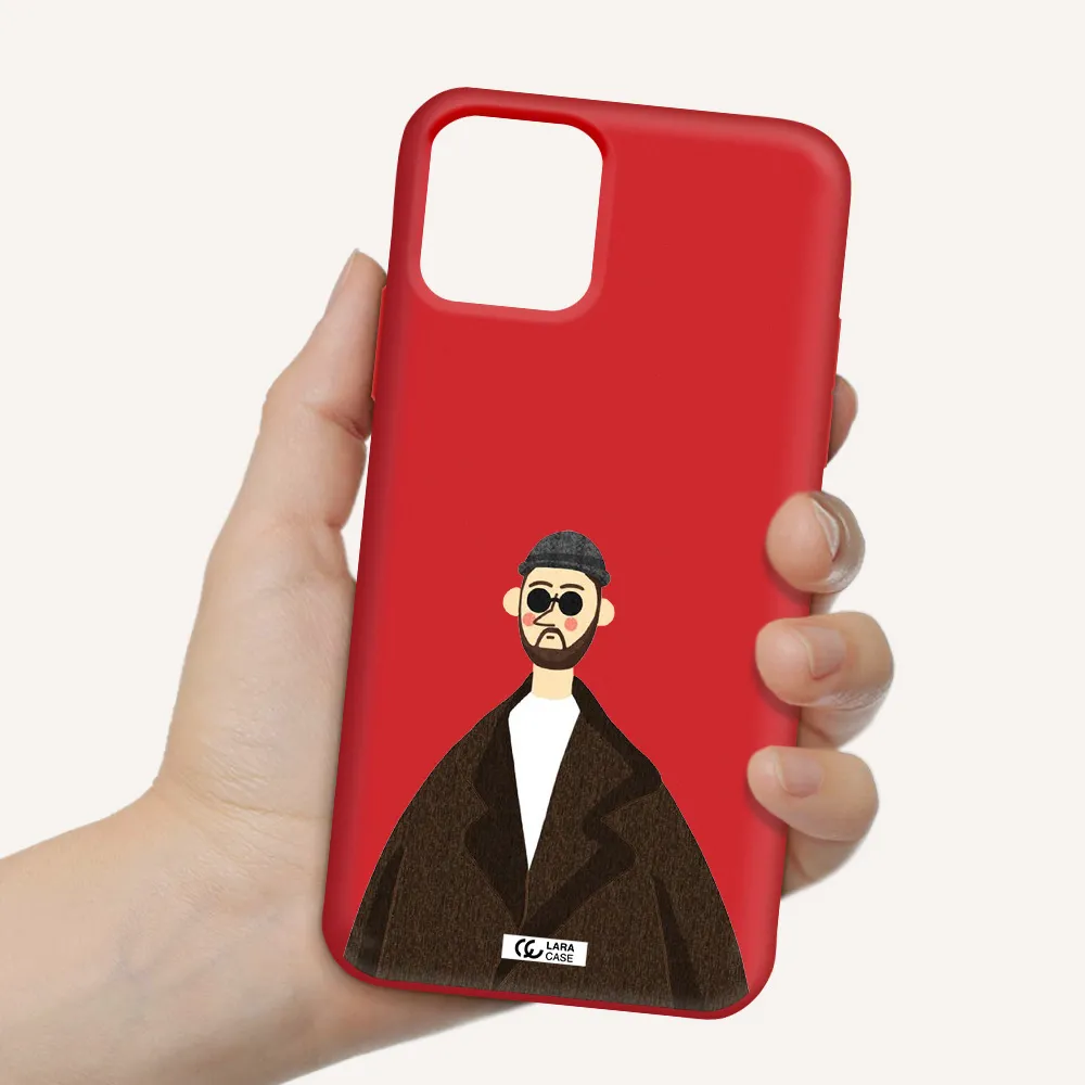 Leon Apple iPhone 11 pro Silicone Imperial Red Case