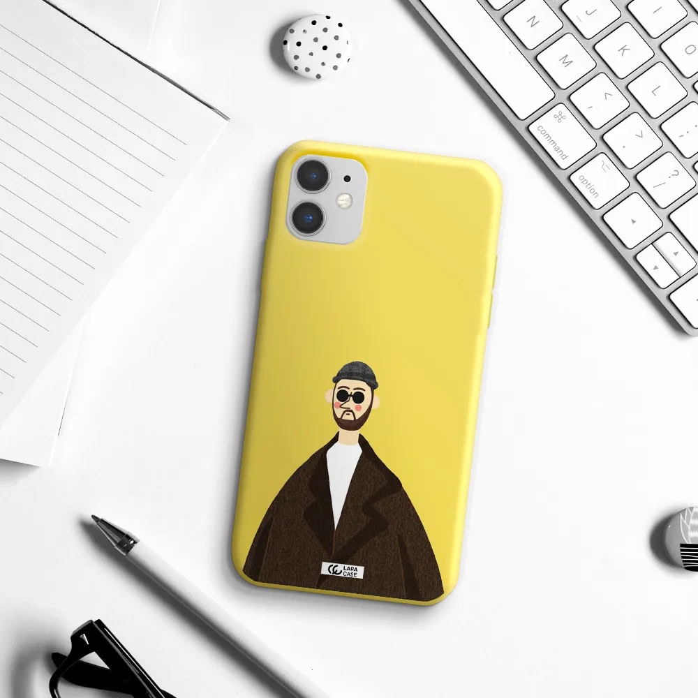 Leon Apple iPhone 11 Silicone canary yellow Case