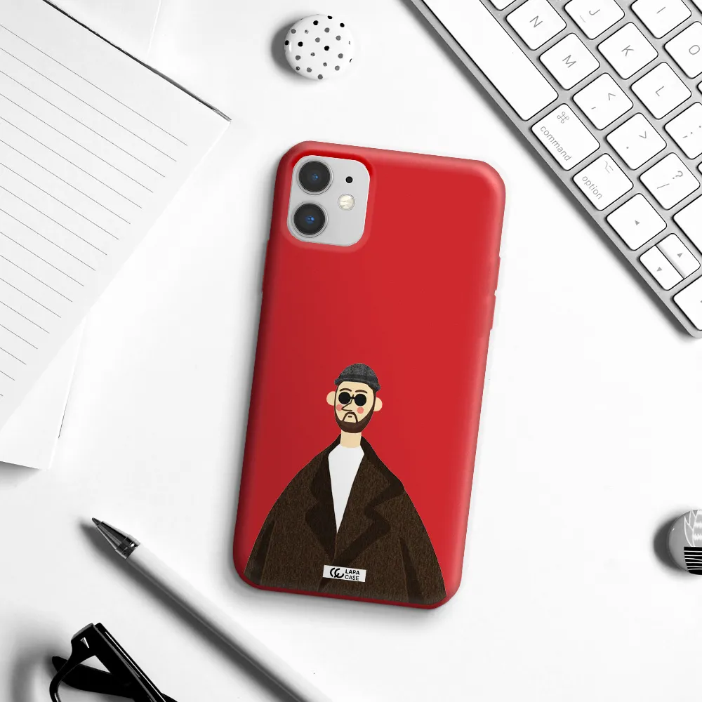 Leon Apple iPhone 11 Silicone Imperial Red Case