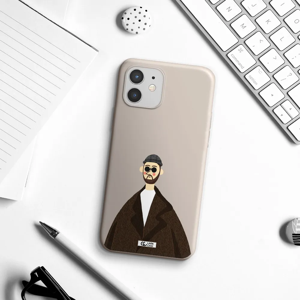 Leon Apple iPhone 12 mini Silicone Stone Case