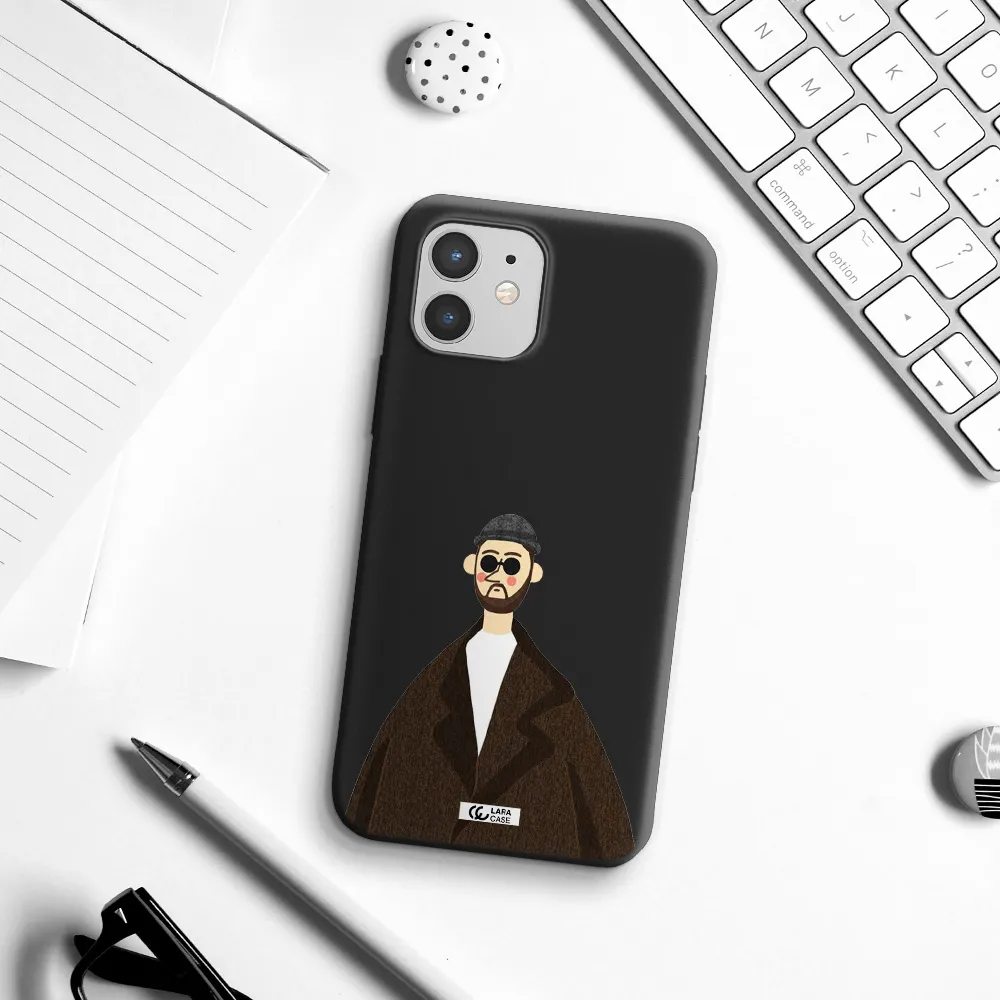 Leon Apple iPhone 12 Silicone black Case