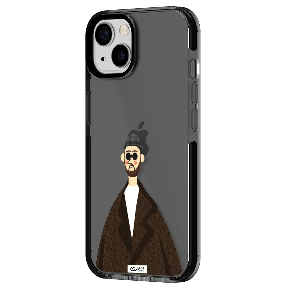 Leon Apple iPhone 13 impact Smoke Black Case