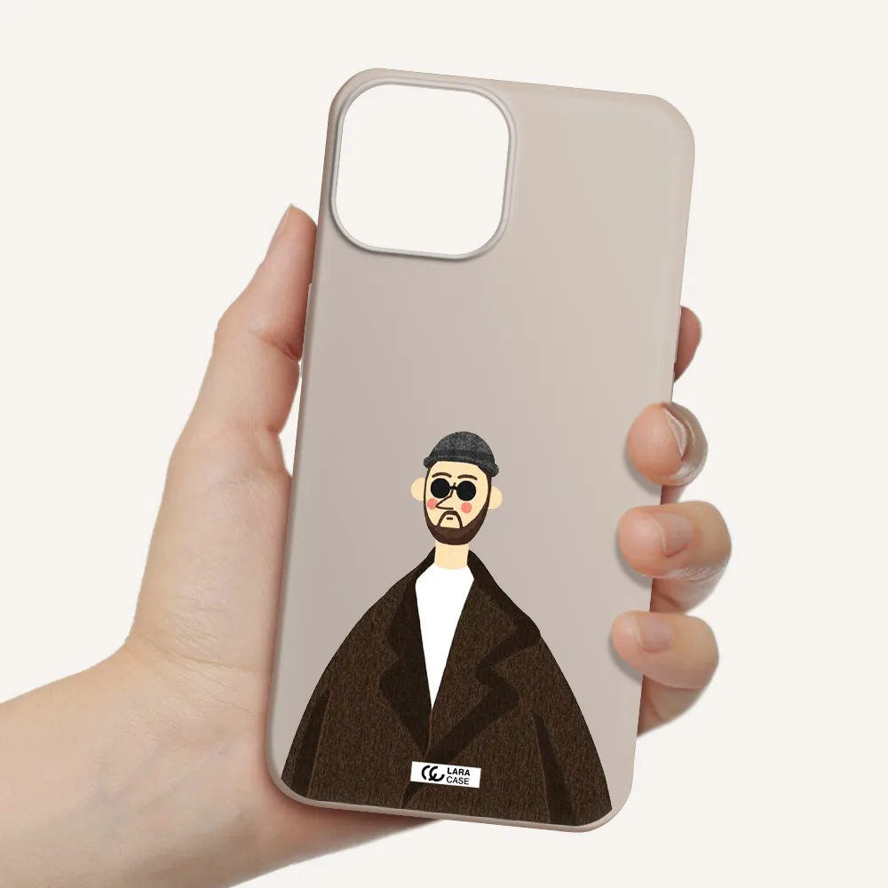 Leon Apple iPhone 13 mini Silicone Stone Case