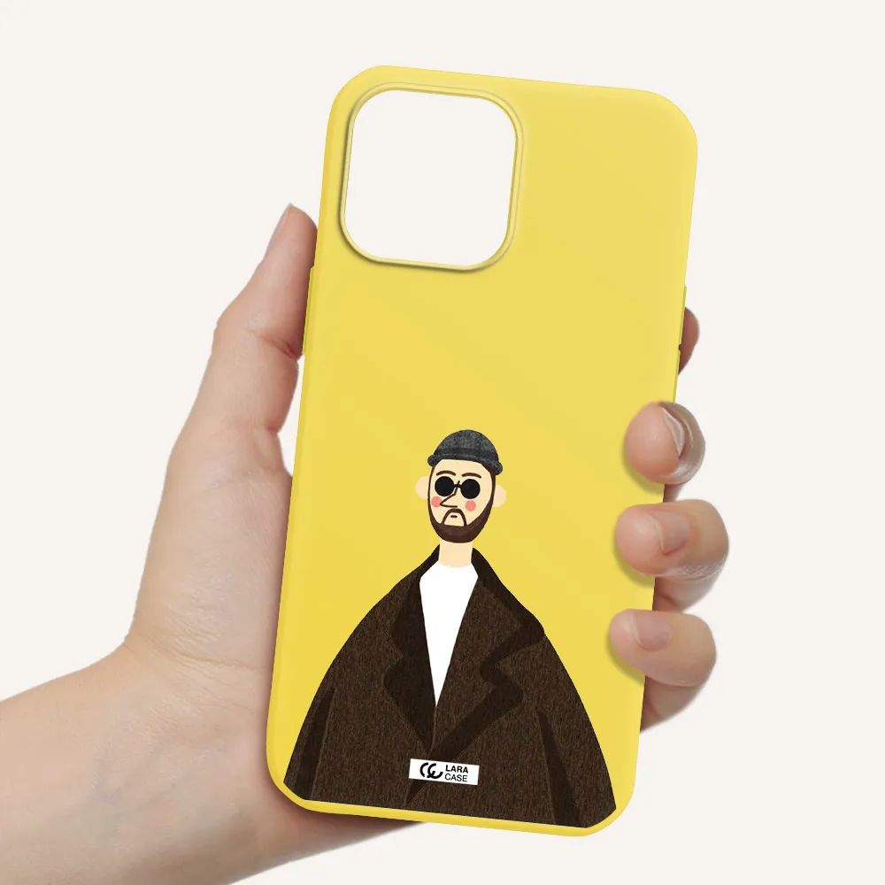 Leon Apple iPhone 13 Pro Silicone canary yellow Case