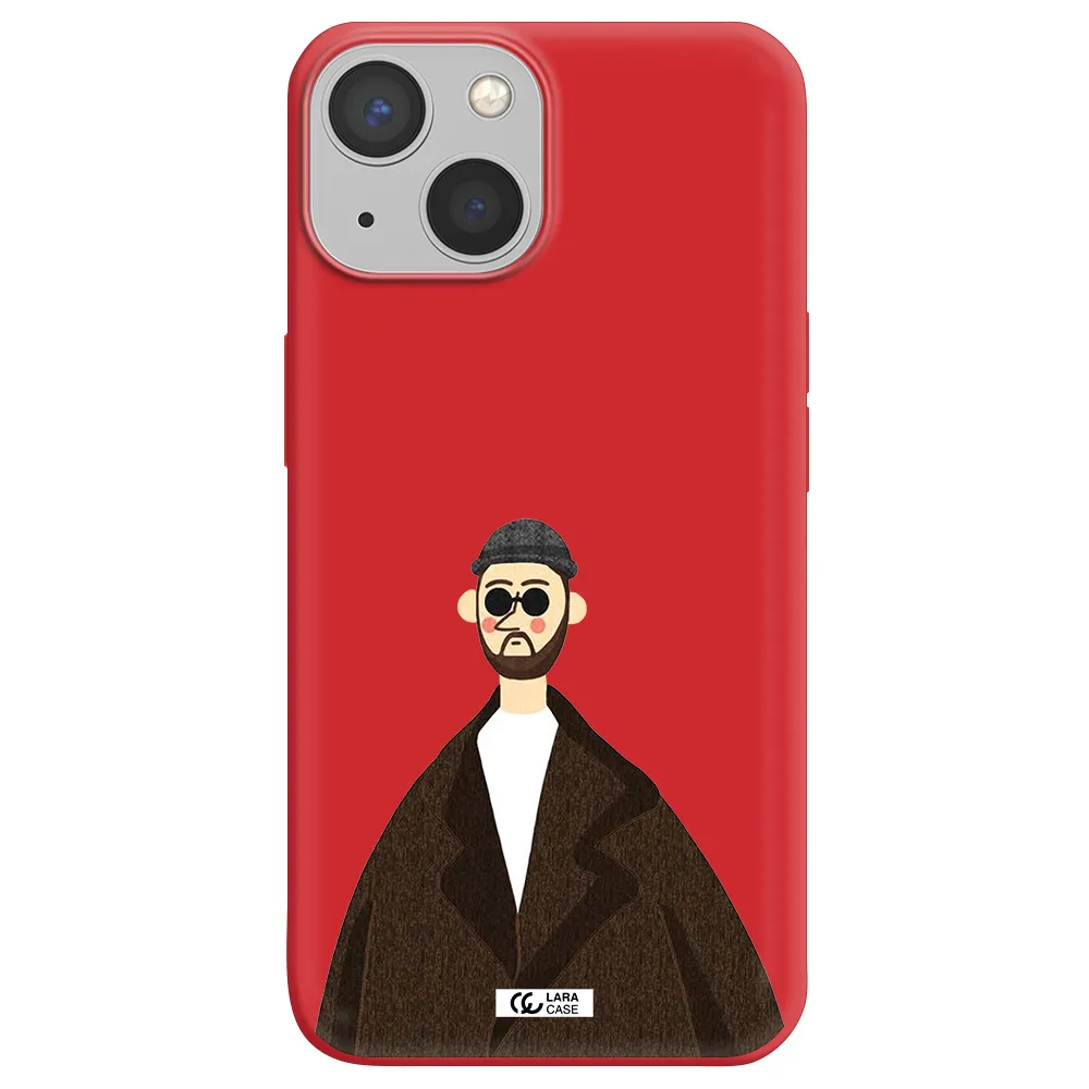 Leon Apple iPhone 13 Silicone Imperial Red Case