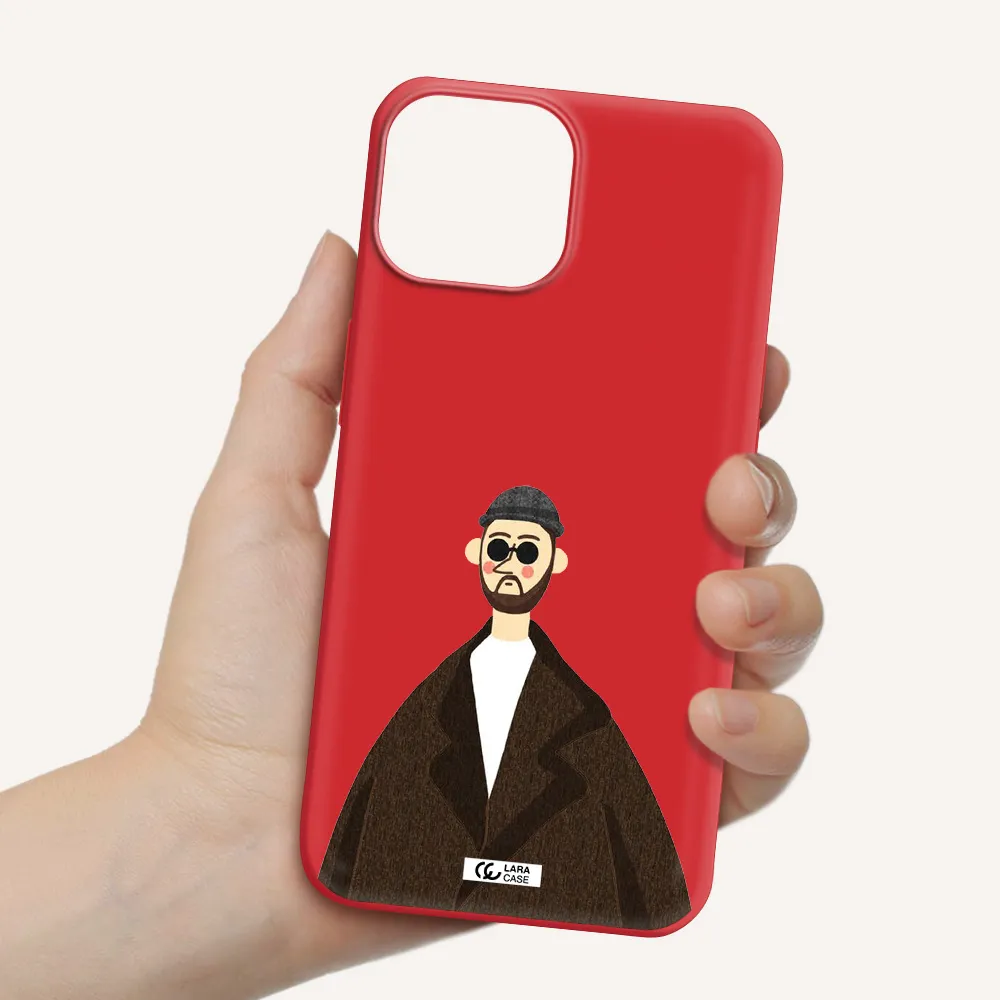 Leon Apple iPhone 13 Silicone Imperial Red Case