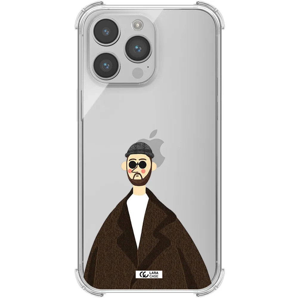 Leon Apple iPhone 14 pro Clear PC Case