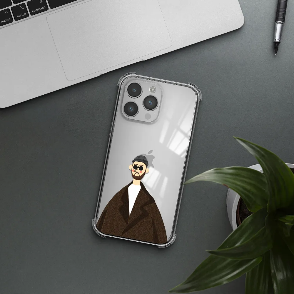 Leon Apple iPhone 14 pro Clear PC Case