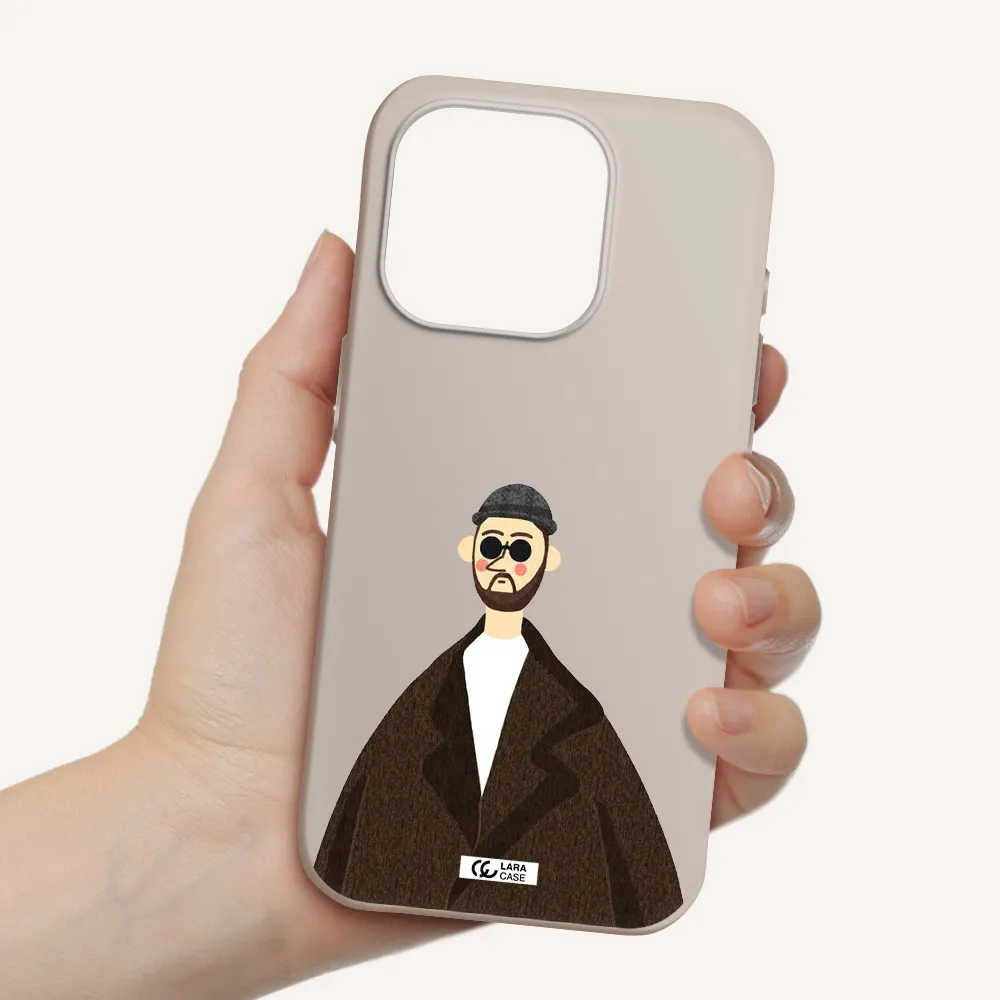 Leon Apple Iphone 15 Pro Silicone Stone Case