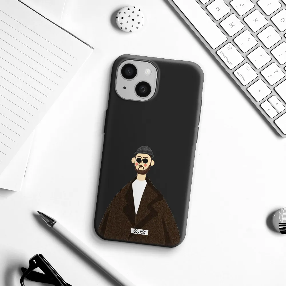 Leon Apple iPhone 15 Silicone black Case