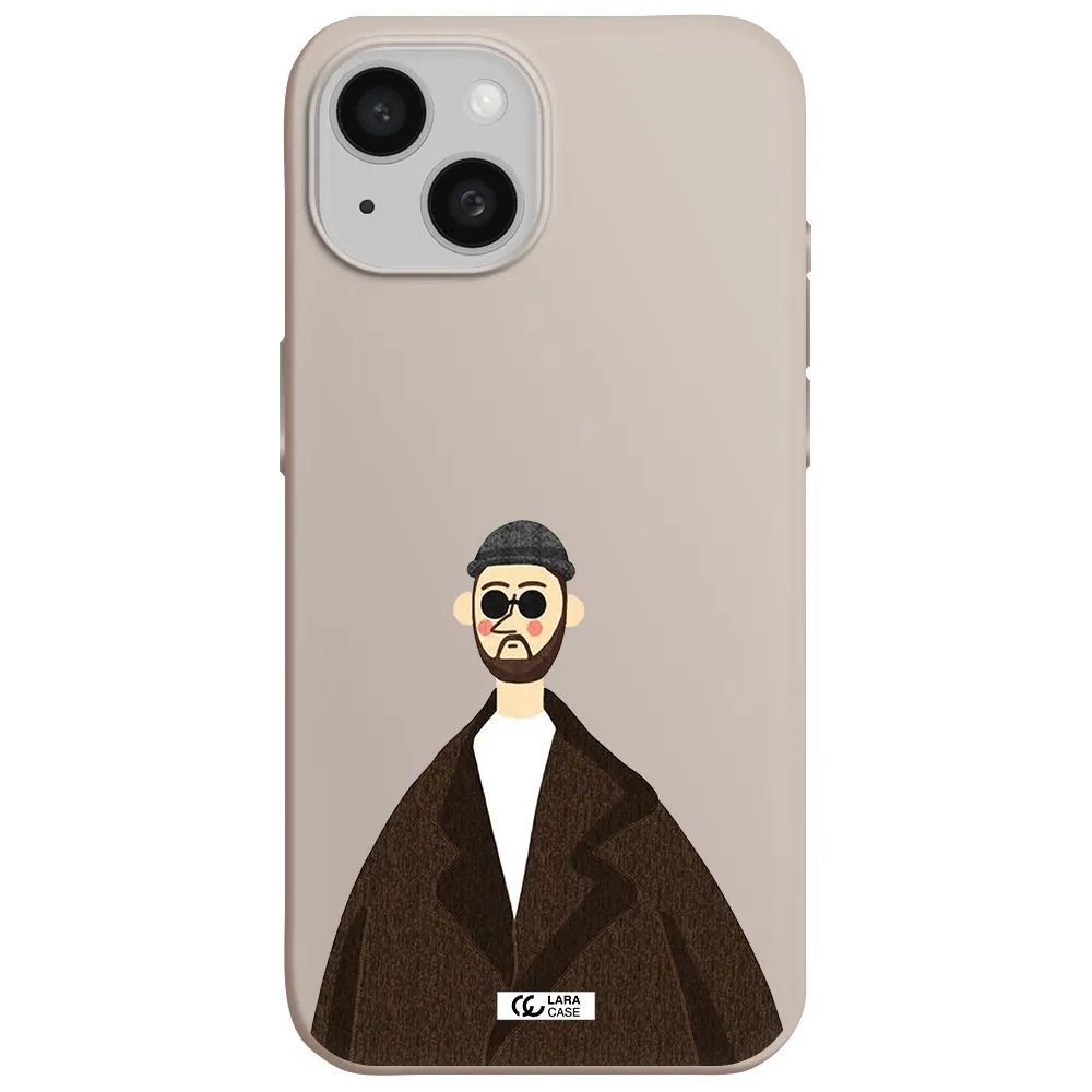 Leon Apple iPhone 15 Silicone Stone Case