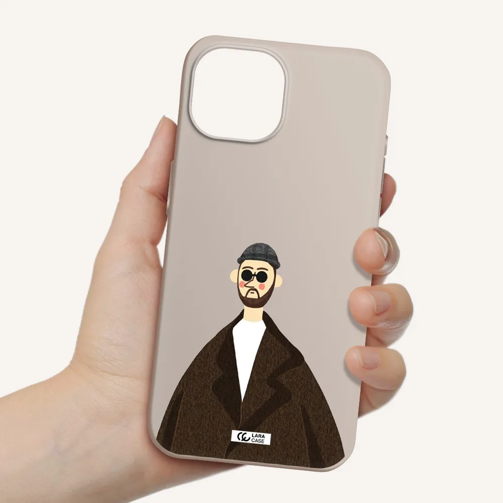 Leon Apple iPhone 15 Silicone Stone Case