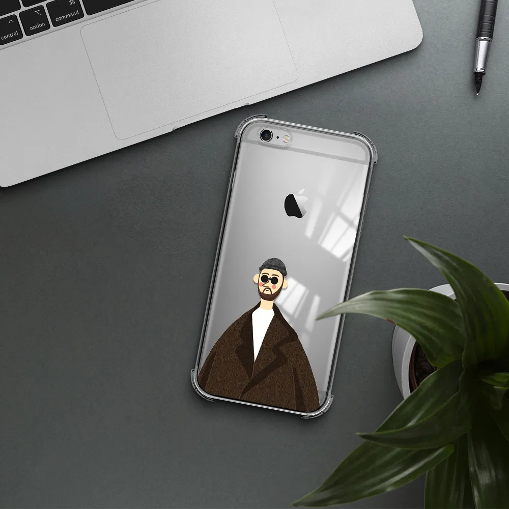 Leon Apple iPhone 6 plus Clear PC Case
