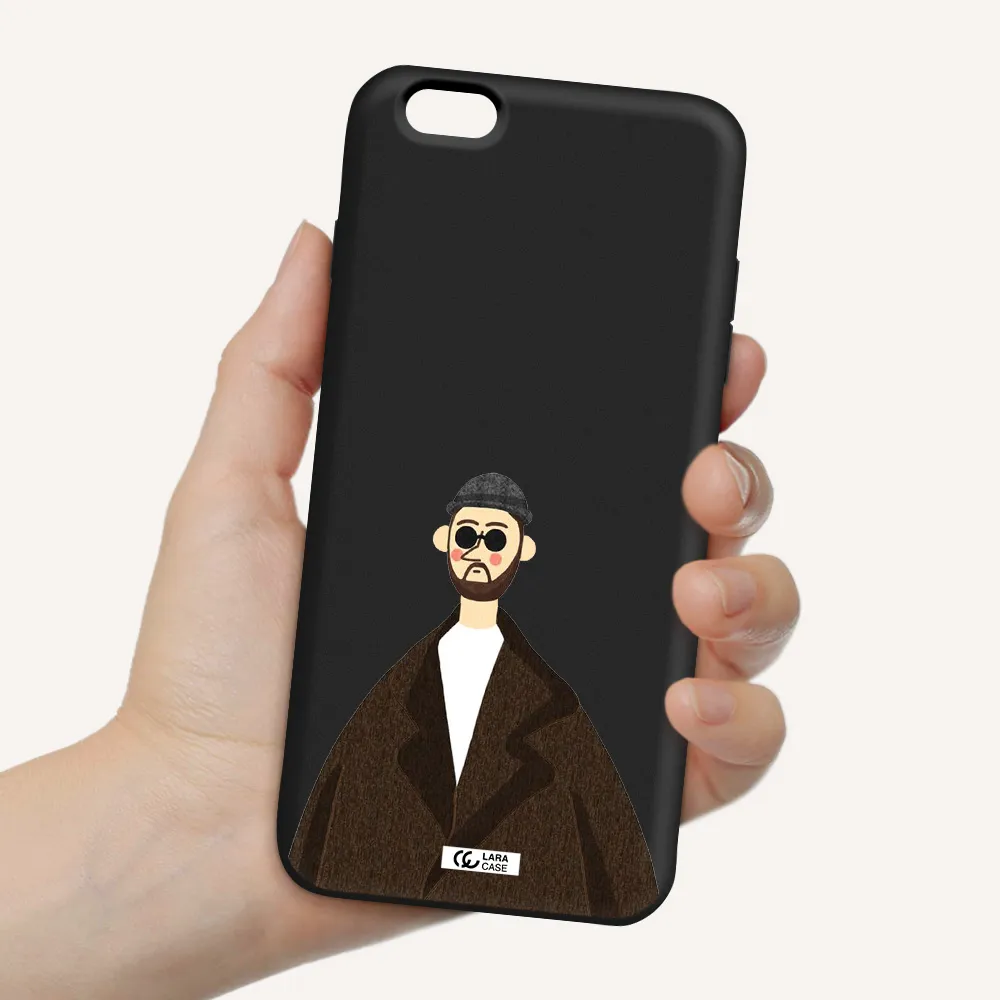 Leon Apple iPhone 6 plus Silicone black Case