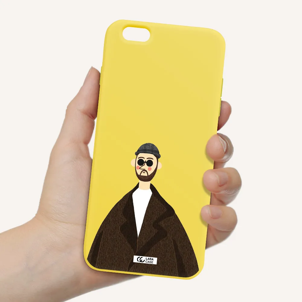Leon Apple iPhone 6 plus Silicone canary yellow Case