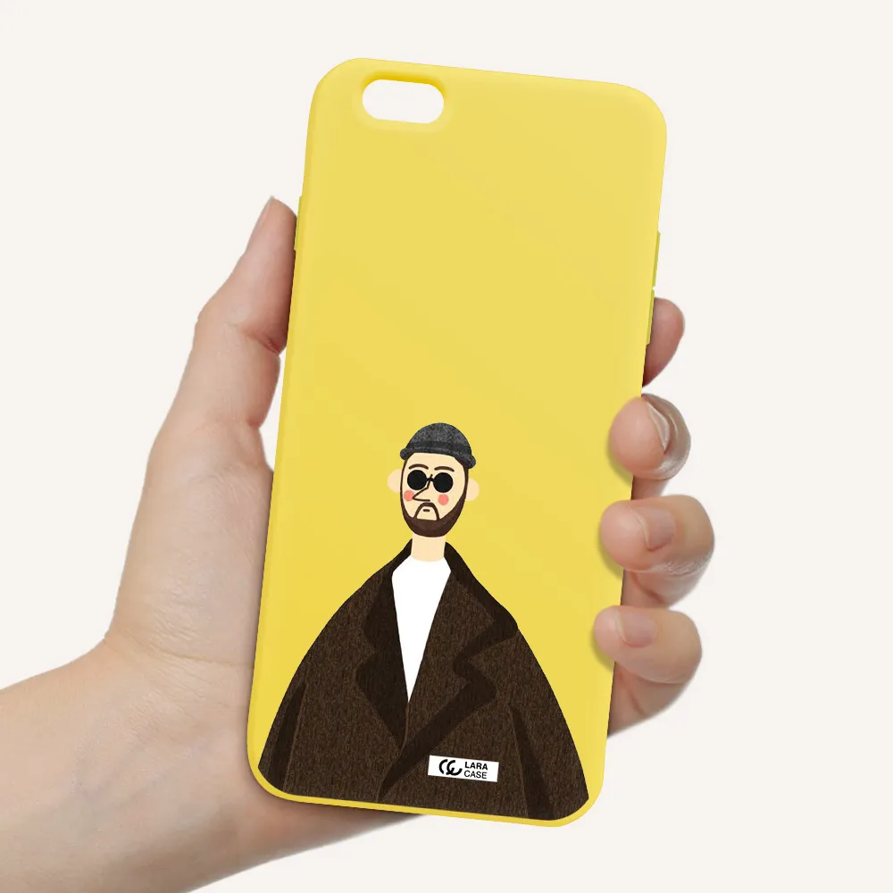 Leon Apple iPhone 6 s plus Silicone canary yellow Case